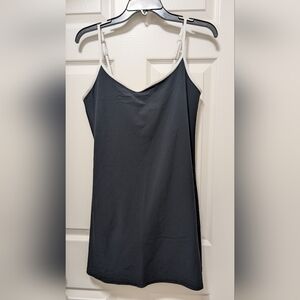 Abercrombie & Fitch Traveler Mini Dress Black With White Trim Size Medium M